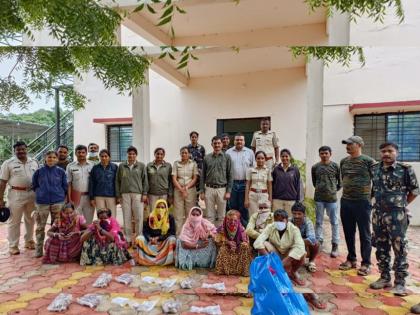 Eight arrested for selling wildlife parts in Ashadi Wari | आषाढी वारीत वन्यप्राण्याचे अवयव विक्री करणाऱ्या आठ जणांना अटक