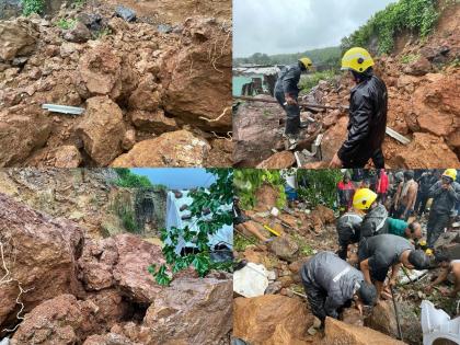 Two cases have been registered against 6 accused at Valiv police station in connection with the landslide | दरड कोसळलेल्या दुर्घटनेबाबत वालीव पोलीस ठाण्यात 6 आरोपींविरोधात 2 गुन्हे दाखल