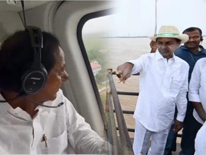 foreign hand behind cloudburst need to protect people says telangana cm kcr after flood | "राज्यातील ढगफुटीच्या घटनांमागे विदेशी हात"; तेलंगणाच्या मुख्यमंत्र्यांचं अजब विधान 