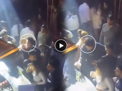 shah rukh khan son aryan khan video from club goes viral watch here | NCB च्या क्लीनचीटनंतर आर्यन खानने केली पुन्हा पार्टी; ड्रिंक करतानाचा व्हिडीओ व्हायरल
