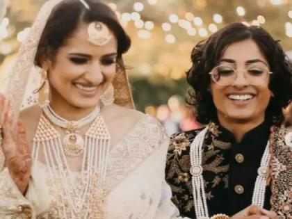 indian pakistan lesbian couple love story goes viral | भारतीय तरुणी पाकिस्तानी मुलीच्या पडली प्रेमात अन् बांधली लग्नगाठ, लव्हस्टोरी तुफान व्हायरल