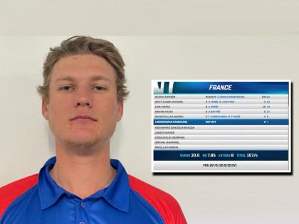 French batter Gustav McKeon becomes the youngest Men's batter to score a hundred in T20I cricket | Gustav McKeon : युवा शतकवीर! 18 वर्षीय फलंदाजाने आंतरराष्ट्रीय ट्वेंटी-20त झळकावले शतक; 14 चेंडूंत 74 धावांचा पाऊस