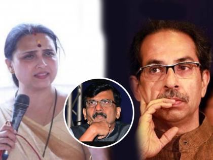 BJP Chitra Wagh Slams Shivsena Uddhav Thackeray Over Interview with sanjay raut | Chitra Wagh : "काय ते प्रश्न, काय ती उत्तरं, काय ती घरातल्या घरातली मुलाखत, कौटुंबिक कार्यक्रम एकदम ओक्के" 