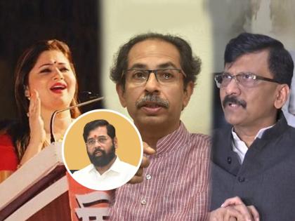 Sanjay Raut should take interview Eknath Shinde says Shivsena Deepali Sayed | Deepali Sayed : "उद्धव ठाकरेंची मुलाखत घेतली तशीच एकनाथ शिंदेंचीही घ्या", दीपाली सय्यद यांचा राऊतांना सल्ला