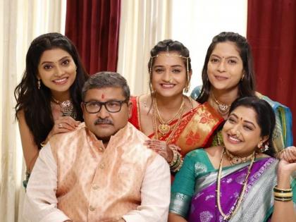 The team of 'Man Udu Udu Zhala' celebrated the last day on the set, the video went viral | ‘मन उडु उडु झालं’च्या टीमने असा केला सेटवरील शेवटचा दिवस सेलिब्रेट, व्हिडीओ व्हायरल