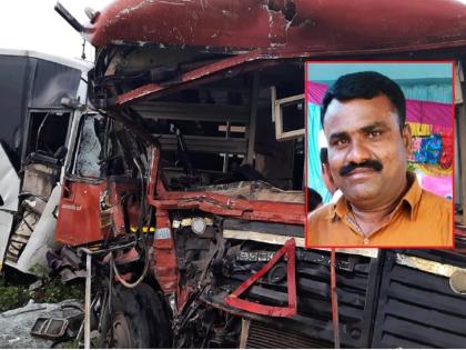 Travels-Bus fatal accident near Gangakhed; Bus driver died during treatment, 31 passengers injured | गंगाखेडजवळ ट्रॅव्हल्स-बसचा भीषण अपघात; बसचालकाचा मृत्यू, ३१ प्रवासी जखमी