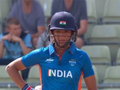 CWG 2022, INDW vs AUSW : Harmanpreet Kaur becomes the first female cricketer to score a fifty in Commonwealth Games, India set 155 runs target to Australia  | Harmanpreet Kaur, CWG 2022, INDW vs AUSW : भारताची कर्णधार हरमनप्रीत कौरने इतिहास घडविला, ऑस्ट्रेलियाला चांगलाच धडा शिकवला