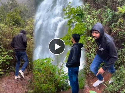 marathi actor kiran gaikwad share waterfall video | 'देवमाणूस'ची जंगल सफर; किरणने शेअर केलेलं नयनरम्य दृश्य पाहून जाल भारावून