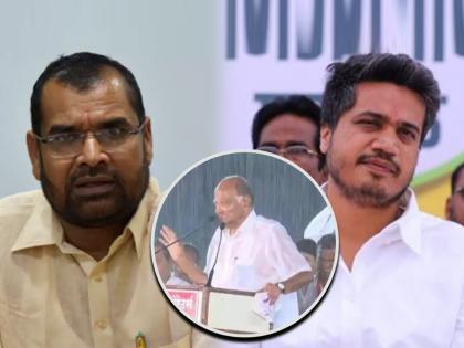 Sadabhau Khot Slams NCP Rohit Pawar Over Photo | Sadabhau Khot : "आजोबा भिजले नातूही भिजले पण काय उपयोग? यांना जनतेच्या डोळ्यातील अडचणींचा पूर नाही दिसला"