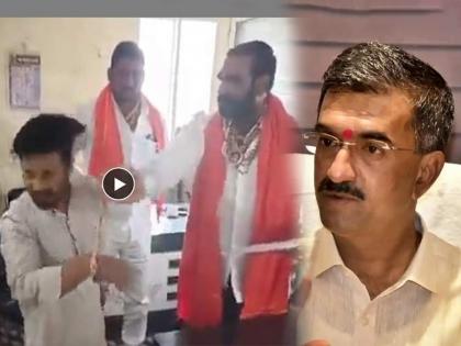 Minister Shambhuraj Desai said that it is not appropriate for MLA Santosh Bangar to raise his hands. | संतोष बांगर यांनी हात उगारणं योग्य नाही; वरिष्ठ अधिकाऱ्यांकडे तक्रार करायला हवी होती- शंभूराज देसाई