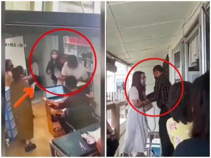 mizoram cm zoramthanga apologizes publicly after his daughter assaulted doctor asking for aking appointment video | Video - मुलीच्या गैरवर्तवणुकीमुळे मुख्यमंत्र्यांना मागावी लागली जाहीर माफी, म्हणाले SORRY