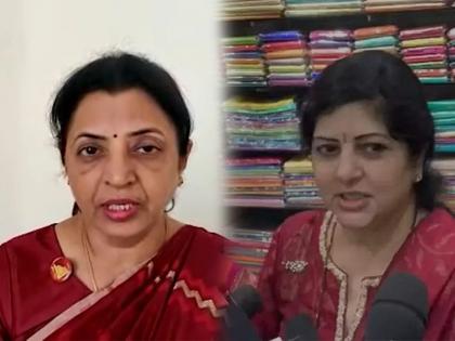 There is no point in talking about Sharmila Thackeray's statement; Manisha Kayande said it clearly. | 'शर्मिला ठाकरेंच्या वक्तव्यावर बोलण्यात काहीही अर्थ नाही'; मनीषा कायंदेंनी स्पष्टच सांगितलं!