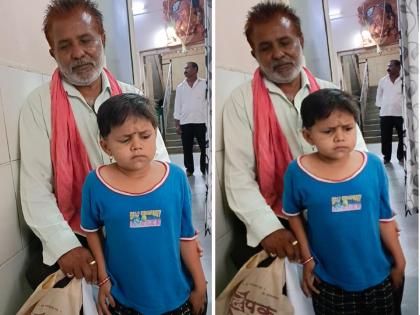 'I'll be a doctor if I can see'; A Grandfather's Struggle for His Grandson Blinded by a Brain Tumor | श्वास चित्रपटाची कथा प्रत्यक्षात; ब्रेनट्यूमरमुळे अंधत्व आलेल्या नातीसाठी आजोबाची धडपड