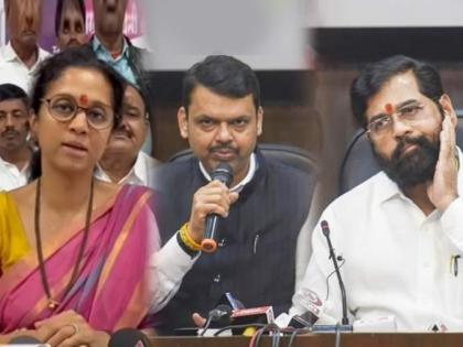 NCP Supriya Sule Slams CM Eknath Shinde And Devendra Fadnavis | Supriya Sule : "राज्याला 2 मुख्यमंत्र्यांची गरज... एक कार्यक्रमाला जातील, दुसरे मंत्रालयातून जनतेची सेवा करतील"