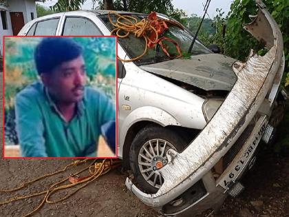 The guess was wrong and the car went into the lake while reversing, the youth suffocated to death in the car | अंदाज चुकला अन् रिव्हर्स घेताना कार तलावात गेली, युवकाचा कारमध्ये गुदमरून मृत्यू