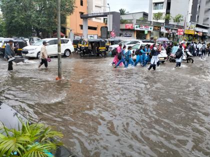 87.38 mm rain in Thane city in six hours; Release of water from Bhatsa Dam | ठाणे शहरात सहा तासात ८७.३८ मिमी पाऊस; भातसा धरणातून पाण्याचा विसर्ग