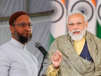 MIM MP Asaduddin Owaisi has reacted to the central government's action against PFI. | उजव्या विचारसरणीच्या संघटनेवर बंदी का नाही?; PFIवरील कारवाईनंतर ओवेसींचा सवाल