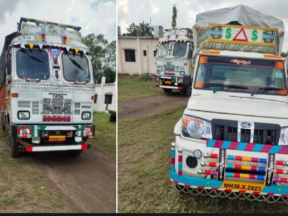 A black market for ration grains grew; 330 quintals of grain seized by police in Hingoli | ऐन सणात रेशन धान्याचा काळाबाजार वाढला; हिंगोलीत पोलिसांनी ३३० क्विंटल धान्य केले जप्त