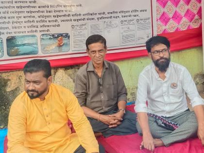 Karham Foundation hunger strike in front of KDMC headquarters | केडीएमसी मुख्यालयासमोर करहम फाऊंडेशनचे साखळी उपोषण सुरू