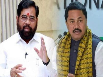 CM Eknath Shinde Slams Congress Nana Patole Over farmers | Eknath Shinde : "अन्नदाता शेतकऱ्याला वाऱ्यावर सोडणार नाही"; एकनाथ शिंदेंचं नाना पटोलेंना जोरदार प्रत्युत्तर