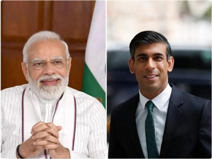 Rishi Sunak and PM Narendra Modi will meet soon; The attention of the world, including India | ऋषी सुनक अन् नरेंद्र मोदींची लवकरच भेट होणार; भारतासह जगाचं लागलं लक्ष