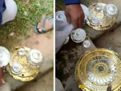 it was stolen by mistake i am sorry writing an apology balaghat jain temple theft return due thief realization | "माझी चूक झाली, मला माफ करा"; चोराने चिठ्ठी लिहून परत केलं मंदिरातून चोरलेलं सर्व सामान