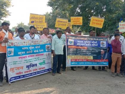 Rally in Washim against anti-constitutional activities | संविधानविरोधी कारवायांविरोधात वाशिममध्ये रॅली