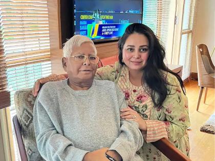 patna rohini acharya will donate her kidney to father Laluprasad Yadav | Lalu Prasad Yadav : लेकीची माया, बापाची छाया! लालू प्रसाद यादवांना मुलगी रोहिणी देणार स्वत:ची किडनी