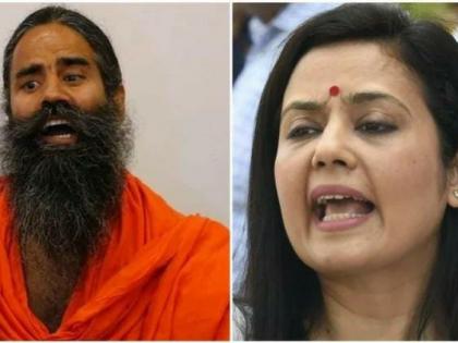 tmc mp Mahua Moitra reacted on Baba Ramdev remarks on saree women | Mahua Moitra : "आता मला कळलं की, रामलीला मैदानातून पतंजली बाबा महिलांच्या कपड्यात का पळाले होते"