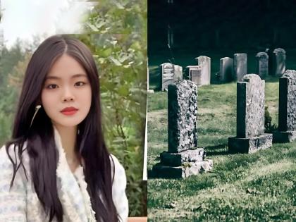 graduate girl started job in cemetery earning 45 thousand rs salary left office careers | "इथे खूप समाधान मिळतं"; सुंदर तरुणी करतेय कब्रस्तानात नोकरी, महिन्याला मिळतो एवढा पगार