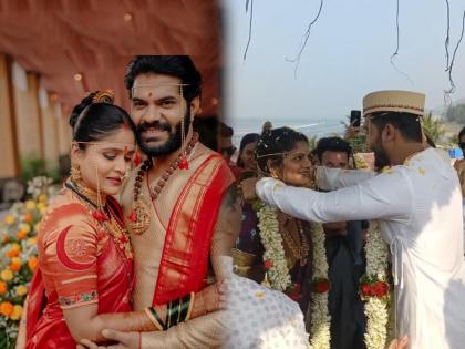 After Akshaya Deodhar-Hardik Joshi Marriage Aashay Kulkarni tied the knot | अक्षया-हार्दिकसोबत आणखी एक अभिनेता चढला बोहल्यावर, दापोलीत समुद्रकिनारी पार पडला विवाह सोहळा