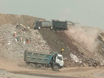 Seizure action against 16 dumpers in the case of unlicensed transportation of debris from Uran Forest Division | उरण वनविभागाच्या हद्दीतून विनापरवाना डेब्रिज वाहतूक प्रकरणी १६ डंपरवर जप्तीची कारवाई