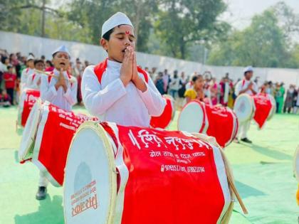 Gaurav Shinde Shivanavyug Dhol-Tasha-Dhwaj Team in nagpur | लोकहो जरा होशियार... येत आहेत ढोल-ताशांचे राजकुमार!