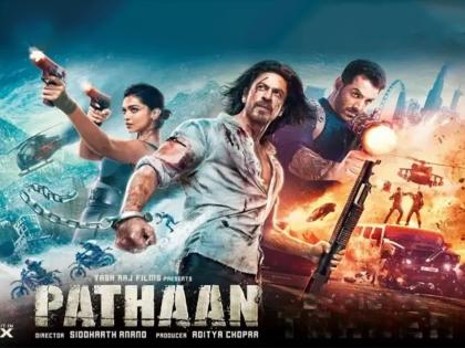 Pathaan: OTT rights of 'Pathan' sold for so many crores despite being in controversy, you will be shocked to read the figures | Pathaan : वादात सापडूनही 'पठाण'चे OTT अधिकार विकले इतक्या कोटींना, आकडा वाचून व्हाल थक्क