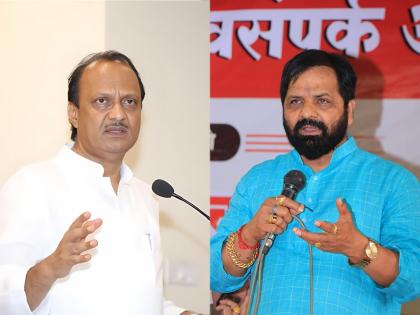 Maharashtra Winter Session Ajit Pawar Slams Bharat Gogawale Over his statement in nagpur | Ajit Pawar : "अहो गोगावले, जेवढा डिस्टर्बन्स आणाल तेवढं मंत्रिपद दूर जाईल"; अजितदादांच्या 'इशाऱ्या'ने हशा