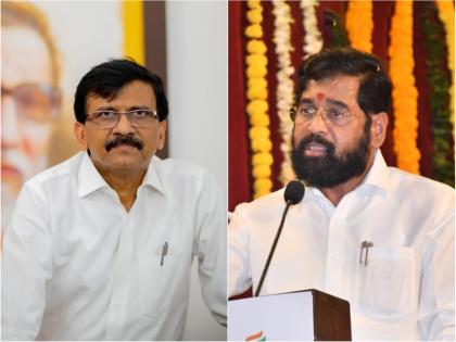 Shiv Sena MP Sanjay Raut criticized Chief Minister Eknath Shinde's visit to Davos | 'नाकासमोरुन पळवून नेलेले उद्योग परत आणा'; एकनाथ शिंदेंच्या दावोस दौऱ्यावरुन राऊतांचा हल्लाबोल