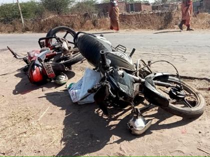 Two bikes collide head-on; One killed, one injured | सोनपेठ रोडवर दोन दुचाकींची समोरासमोर धडक; एकाचा मृत्यू, एक गंभीर जखमी