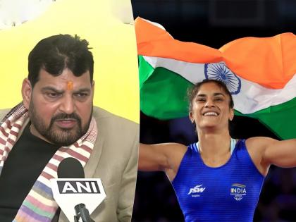 metoo protest indian wrestler bajrang punia vinesh phogat sakshi malik meet sports ministry against brijbhushan sharan singh | 'ब्रिजभूषण सिंह समोर रुम घेऊन दरवाजा उघडा ठेवायचे'; महिला खेळाडूंचा धक्कादायक आरोप