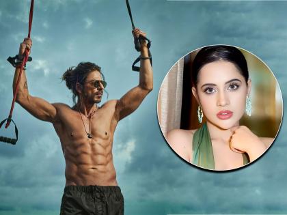 urfi javed asks shah rukh khan mujhe doosri biwi bana lo advises boycott gang mujhe ban karo pathaan ko nahi | उर्फी जावेदने शाहरुख खानला विचारले, 'मला दुसरी बायको बनवाल?; बायकॉट गॅगला दिला सल्ला, म्हणाली...