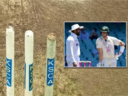 India vs Australia Test series: Australia team is practicing by making pits in the pitch; Master plan prepared against India | India vs Australia Test series: खेळपट्टीत खड्डे तयार करुन ऑस्ट्रेलिया संघ करतोय सराव; भारताविरुद्ध मास्टर प्लॅन तयार, Video