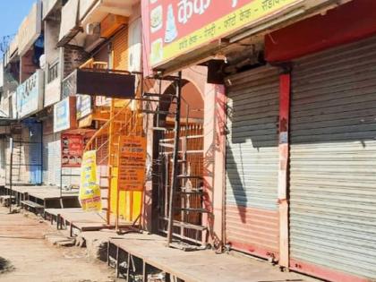 BJP's Sillod bandh movement in the Shinde groups Agriculture Minister Abdul Sattar's constituency | कृषीमंत्री अब्दुल सत्तारां विरोधात भाजपा आक्रमक; सिल्लोड बंदला उत्स्फूर्त प्रतिसादाचा दावा