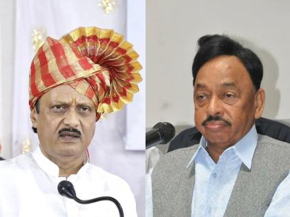 Leader of Opposition Ajit Pawar criticized Union Minister Narayan Rane | Ajit Pawar: नारायण राणेंच्या इशाऱ्याला अजित पवारांच एकाच शब्दात उत्तर, म्हणाले...