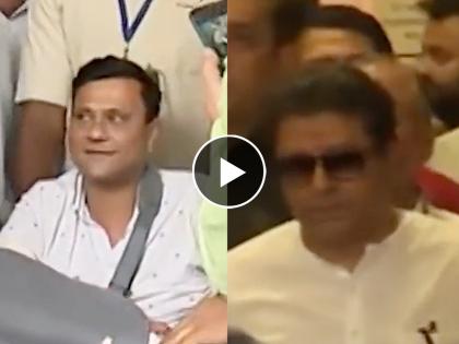 After the attack on Sandeep Deshpande, MNS has shared a video and warned the attackers. | संदीप देशपांडे व्हीलचेअरवर अन् मागे राज ठाकरे; व्हिडिओ शेअर करुन मनसेने दिला इशारा