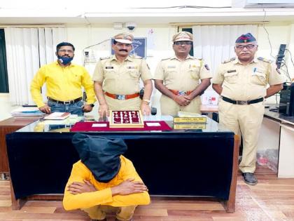 Police handcuffed Attal burglar in Chatrapati Sanbhaji nagar | रेल्वेस्टेशन परिसरात आला अन् अडकला; अट्टल घरफोड्याला पोलिसांनी ठोकल्या बेड्या