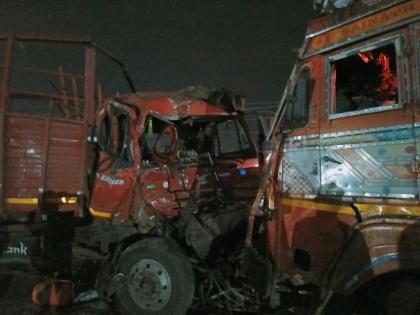 Speedy Truck Kills Tempo Driver; Fatal accident on Latur-Nanded highway | सुसाट ट्रकने घेतला टेम्पाे चालकाचा बळी; लातूर-नांदेड महामार्गावर भीषण अपघात