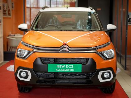 Another electric car from Citroen arrives; Sale starts today | सि्ट्रोनची आणखी एक इलेक्ट्रिक कार आली; आजपासून विक्री सुरू