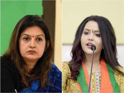 Amruta Fadnavis Slams Priyanka Chaturvedi Over blackmailing case | मॅडम चतुर Vs. मिस फड-नॉईज; अमृता फडणवीस - प्रियंका चतुर्वेदींमध्ये शाब्दिक चकमक