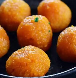 गुढी पाडवा स्पेशल : बुंदी न पाडता, तूप न घालता झटपट करा मोतीचूराचे लाडू, खास रेसिपी