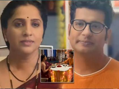 tv serial aai kuthe kay karte arundhati and ashutosh first candle light dinner date | अरुंधतीच्या आयुष्यातलं पाहिलं candle light dinner; आशुतोष देणार प्रेमाची कबुली