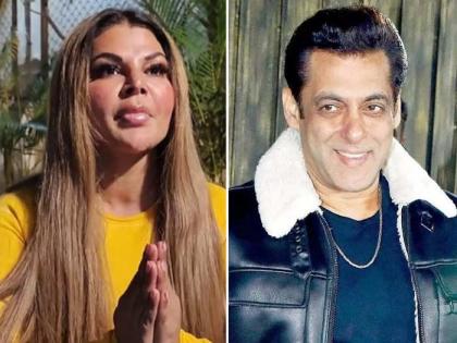 Rakhi Sawant reaction on Salman Khan receiving death threats | Rakhi Sawant : "माझ्या भावाचा पाठलाग करणं सोडा"; सलमानसाठी राखीने मागितली माफी, काढल्या उठाबशा